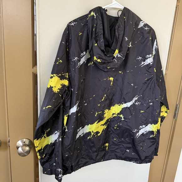 NBA Men's Medium 1/4 Quarter Zip Up Hooded Pullover Jacket Pockets - Picture 3 of 7